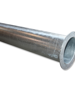 Tube f/extension for auger 2m, 1 flange S150